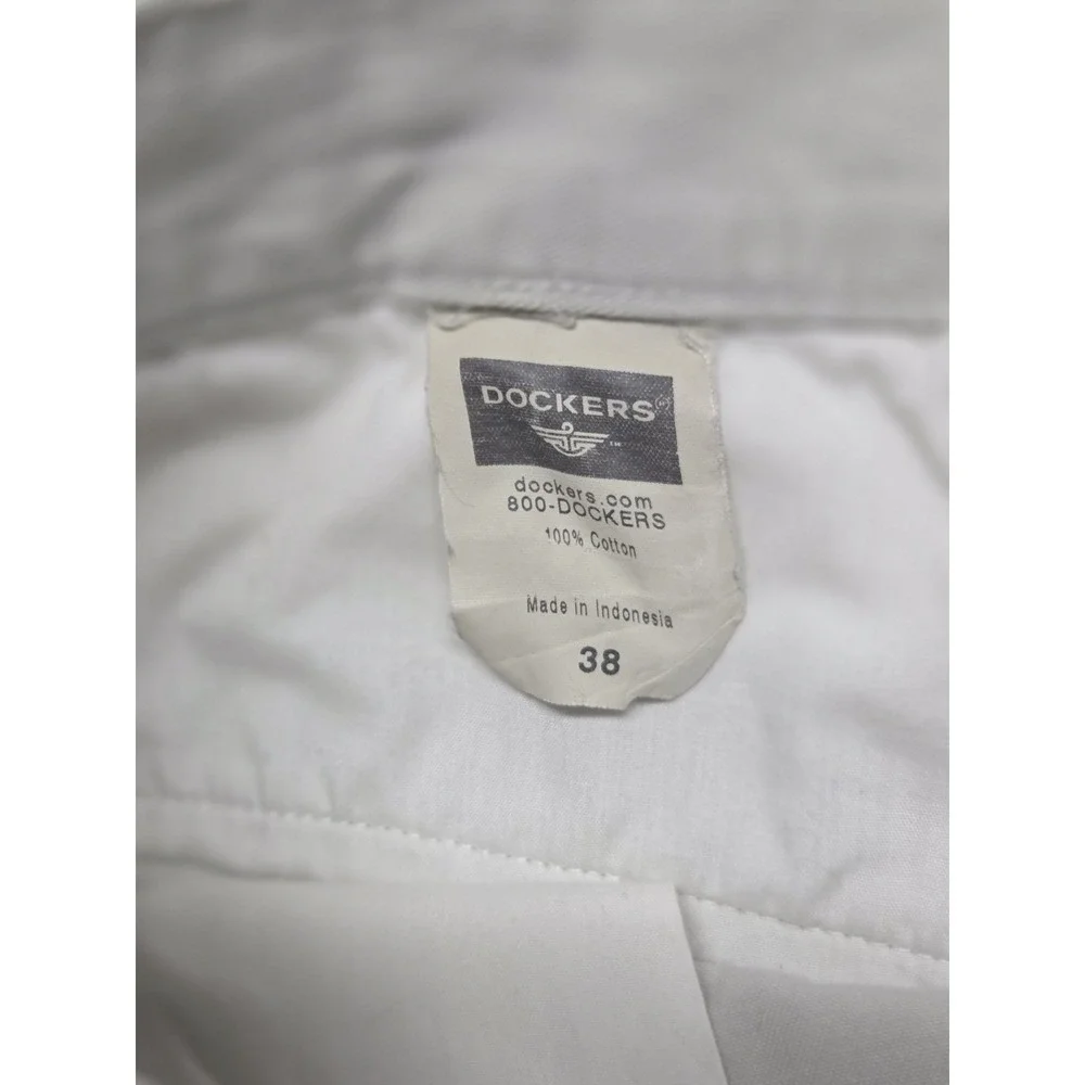 Dockers Shorts Men's Size 38 Pleated Chino Beige Khaki Vintage 90's Classic